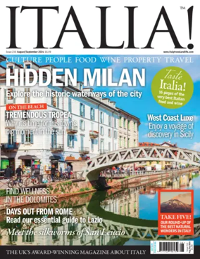 Cover of ITALIA! Magazine