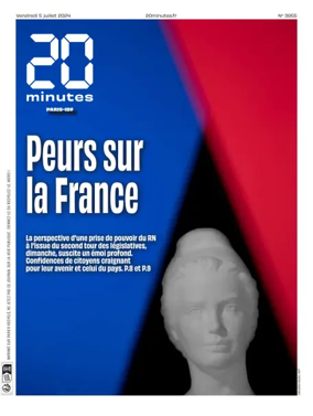 Cover of 20 Minutes (Paris)
