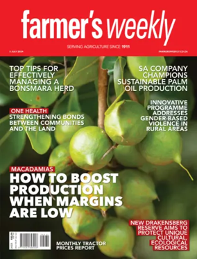 Cover of Farmers Weekly (South Africa)