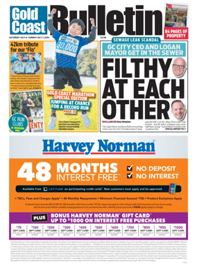 Cover of Weekend Gold Coast Bulletin