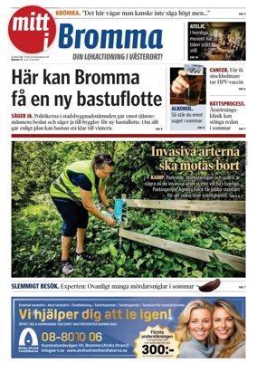 Cover of Bromma Tidning