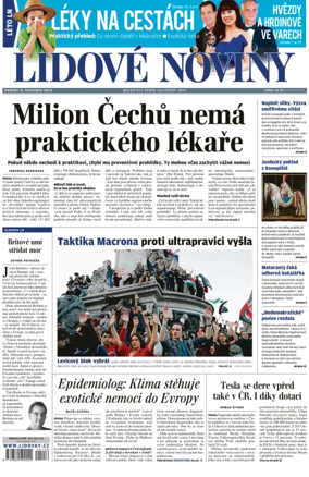 Cover of Lidove noviny