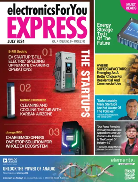 Cover of Electronics for you Express