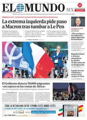 Cover of El Mundo