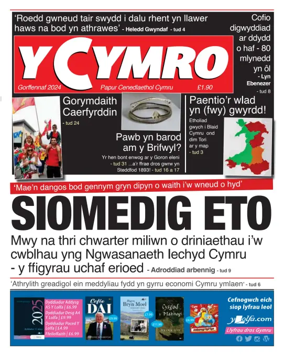Cover of Y Cymro