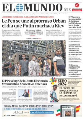 Cover of El Mundo