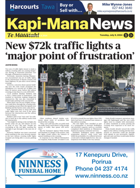 Cover of Kapi-Mana News