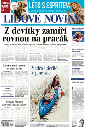 Cover of Lidove noviny