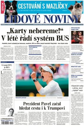 Cover of Lidove noviny