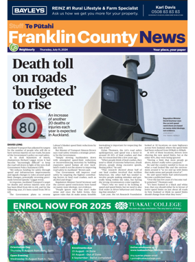Cover of Franklin County News