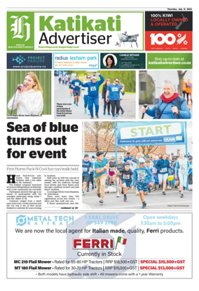 Cover of Katikati Advertiser