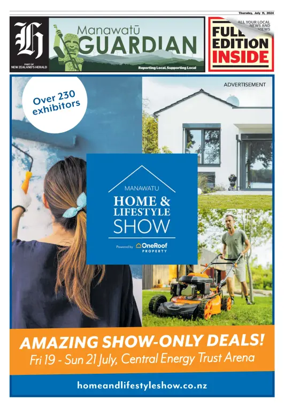 Cover of Manawatu Guardian