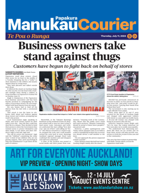 Cover of Manukau Courier