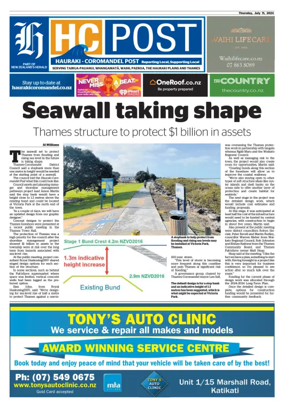 Cover of Waihi Leader