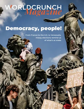 Cover of Worldcrunch Magazine