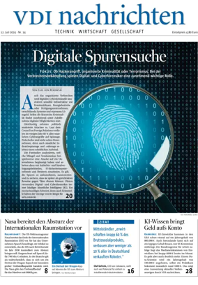 Cover of VDI Nachrichten