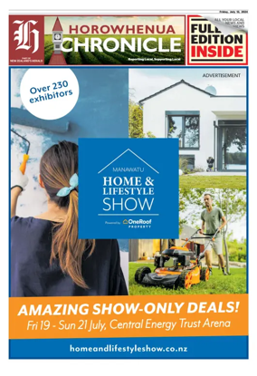 Cover of Horowhenua Chronicle
