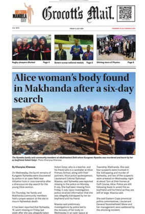 Cover of Grocott's Mail