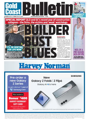 Cover of Weekend Gold Coast Bulletin