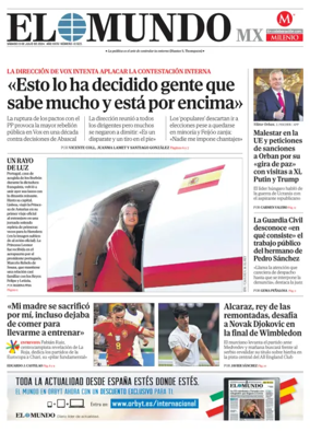 Cover of El Mundo