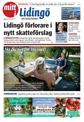 Cover of Mitt i Lidingö
