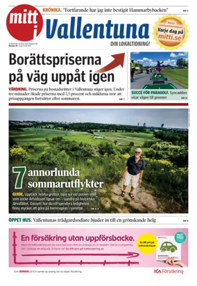 Cover of Vallentuna Nyheter