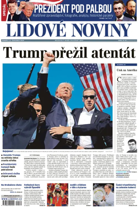 Cover of Lidove noviny