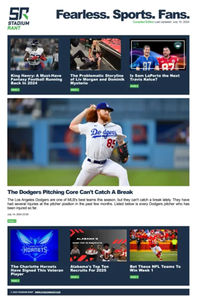 Cover of Stadium Rant