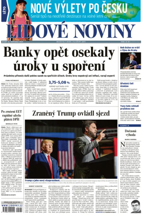 Cover of Lidove noviny