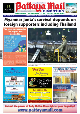 Cover of Pattaya Mail