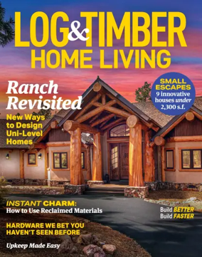 Cover of Log & Timber Home Living