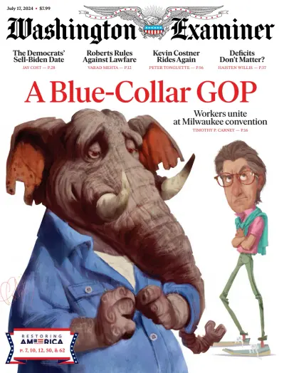 Cover of Washington Examiner