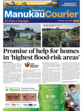 Cover of Manukau Courier