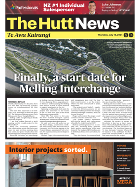 Cover of The Hutt News