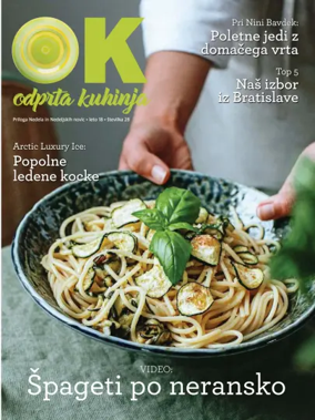 Cover of Odprta Kuhinja for Slovenske Novice