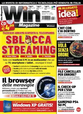 Cover of Win Magazine