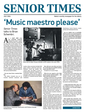 Cover of Times of Malta - Senior Times