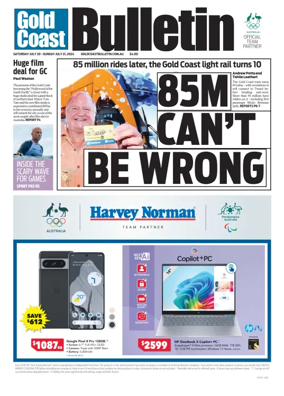 Cover of Weekend Gold Coast Bulletin