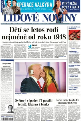 Cover of Lidove noviny