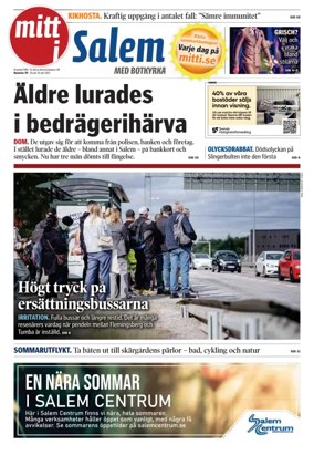 Cover of Mitt i Salem