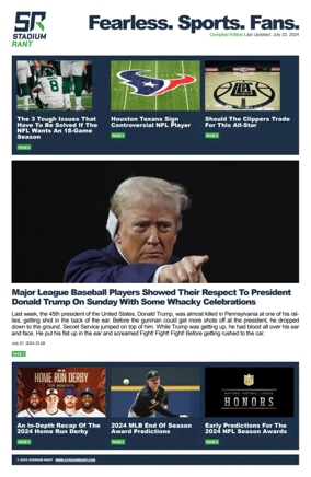 Cover of Stadium Rant