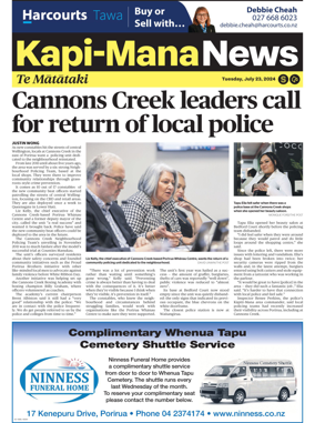 Cover of Kapi-Mana News