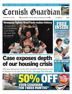 Cover of Cornish Guardian (St. Austell & Fowey)