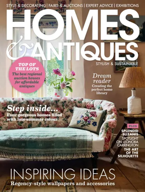 Cover of Homes and Antiques Magazine