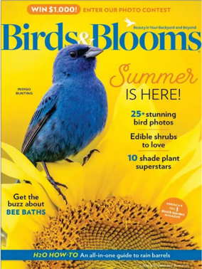 Cover of Birds and Blooms