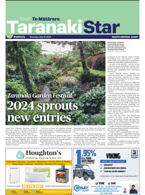 Cover of South Taranaki Star