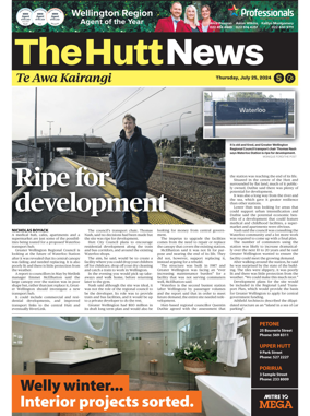 Cover of The Hutt News
