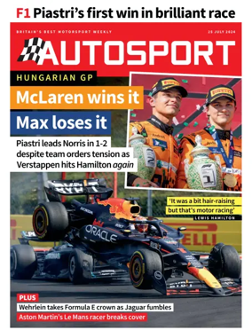 Cover of Autosport (UK)