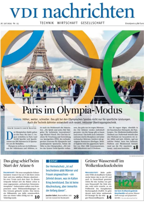 Cover of VDI Nachrichten