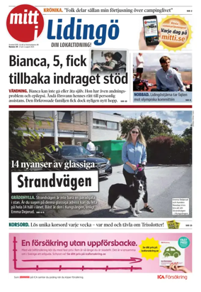 Cover of Mitt i Lidingö